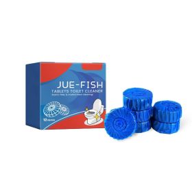 JUE FISH In-Tank Toilet Cleaner Tablets, 12 Count