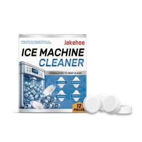 JAKEHOE Ice Machine Cleaner Tablets, 12 Count