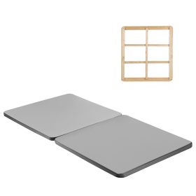 Twin Size Bunkie Board, 1.5 in Bed Board Slats with 200D Oxford Cloth, Wooden Mattress Support for Twin Size Bed, Easy Assembly Support under Mat