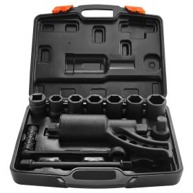 Torque Multiplier, 1 Inch Drive Lug Nut Wrench/Multiplier Heavy Duty Torque Multiplier Wrench Set, 1:64 6,800N.m Lug Nut Remover