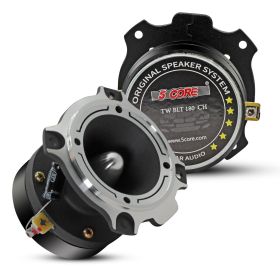 5 Core Tweeters Speakers Car Audio Pair 600W Combined Peak 4 Ohm 3.5 Inch Aluminum Super Bullet Tuiters Para Sonido Para Carro - TW BLT 180 CH PA