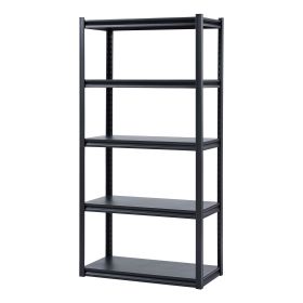 Storage Shelves, 2000 lbs, 5 Tier Garage Storage Shelving, 18" D x 36" W x 72" H Adjustable Metal Shelves for Garage Shelves Utility Rack Shelf