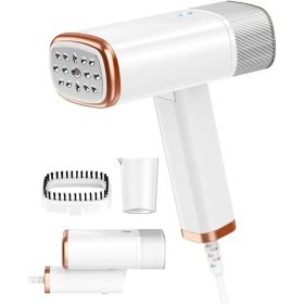 1000W Foldable Garment Steamer, Handheld Fabric Steam Brush, Portable Iron (Option: ASSHOW)