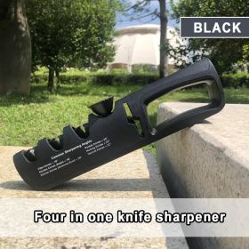 Knife Sharpener 5 In 1 Adjustable Angle Kitchen Grinding Machine Professional Knife Scissors Sharpening Tools Home Kitchen Knife (Option: asshown)