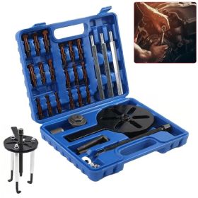34x Innenlager Abzieher Set (with Bag Hole, Base Hole, Internal Puller, Special Tool) (Option: asshown)