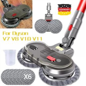 A14G-Suitable For Dyson V6 / V7 / V8 / V10 / V11 Vacuum Cleaner Electric Mop Cleaning Head With Water Tank Mop (Option: asshown)