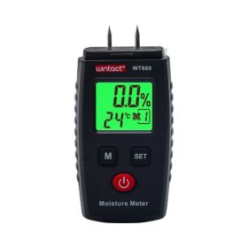 3-in-1 Moisture Meter, Damp Tester For Wood, Walls, Masonry, With LCD Display (Option: ASSHOW)