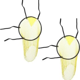 2-Pack Top Bins Football Target Net, Foldable Soccer Training Net With Goal, Easy To Install And Disassemble, Suitable For Soccer Training Practi (Option: FootballTargetNet)
