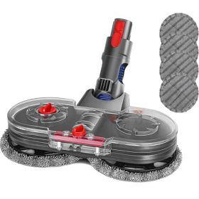 Electric Mop Head Set For V7 V8 V10 V11 V15 Vacuum Cleaner Parts, Mop Attachment With Water Tank, Cleaning Cloth (Option: MopHeadSet)